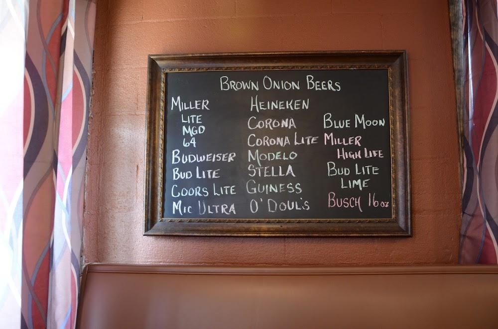 The Brown Onion Menu image 4